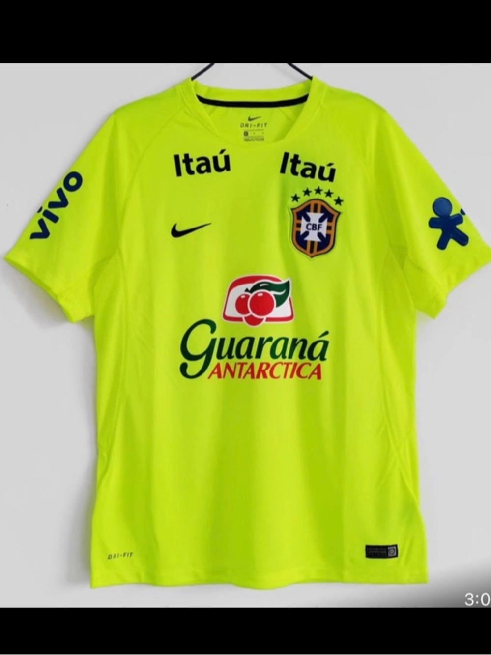 Nike Brazil Training Jersey World Cup